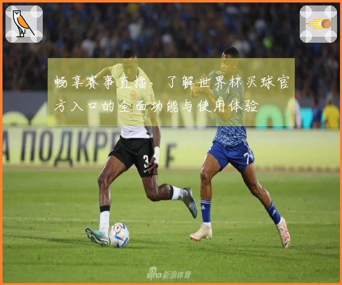 畅享赛事直播，了解世界杯买球官方入口的全面功能与使用体验